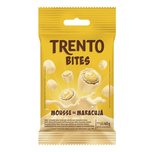 Chocolate Trento Bites Mousse Maracuja 40G