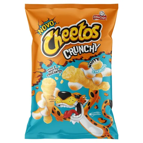 Chips Cheetos Crunchy White Cheese 48G