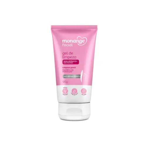 Gel de Limpeza Facial Monange Anti Ressecamento 120G