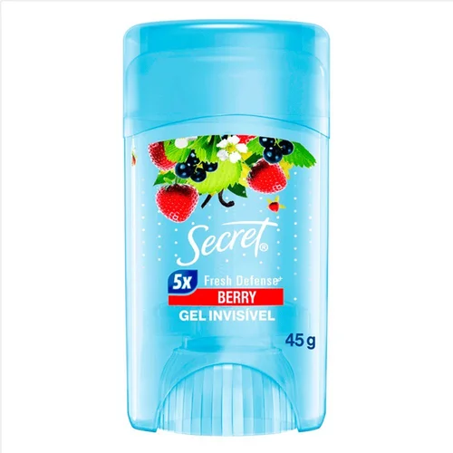 Desodorante Gel Invisível Secret Stick Berry 45G
