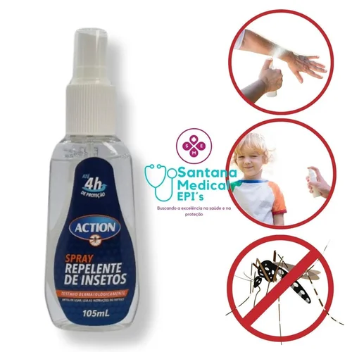 Repelente De Insetos Action Spray 105ml