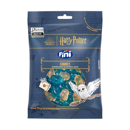 Bala Gel Fini Harry Potter Edwiges 70G