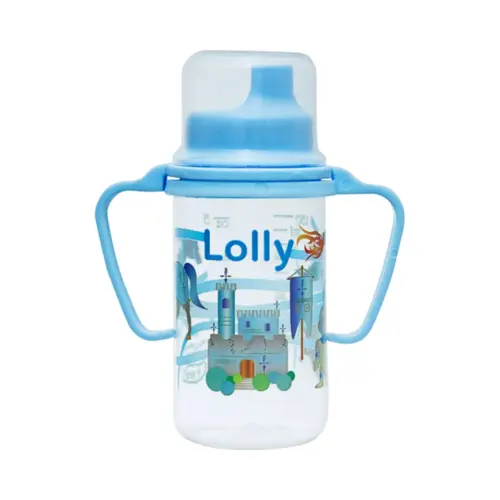 Copo Educativo Lolly 150Ml Azul