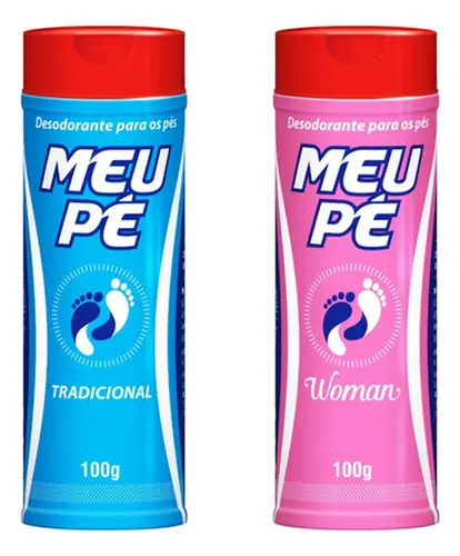 Talco Desodorante Pó Para Os Pés Meu Pé Tradicional 100G