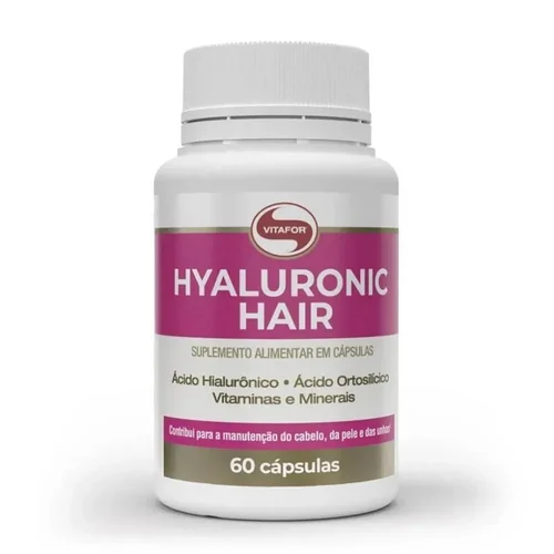Hyaluronic Hair Vitafor 60 Cápsulas 500Mg