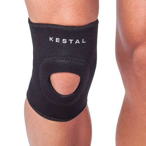 Joelheira C/Orificio Reforçado Kestal Pp Ksn037 Preto