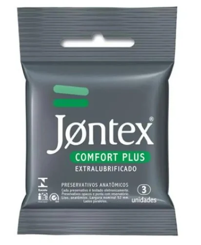 Preservativo Jontex Comfort Plus 3 Unidades