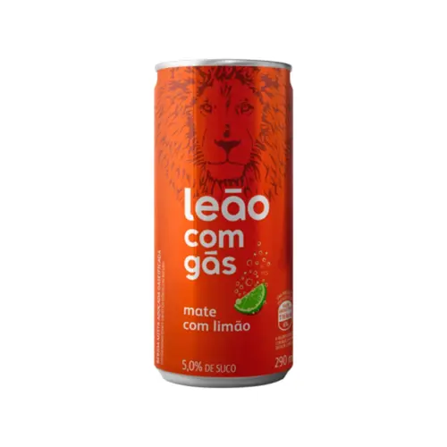 Cha Matte Leão C/Gas Tradicional 290Ml