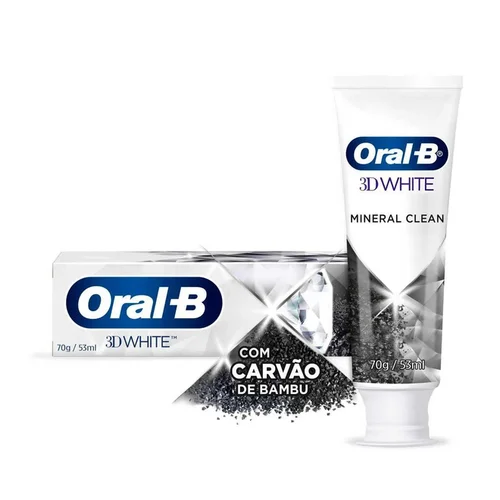 Creme Dental Oral-B 3D White Mineral Clean 70G