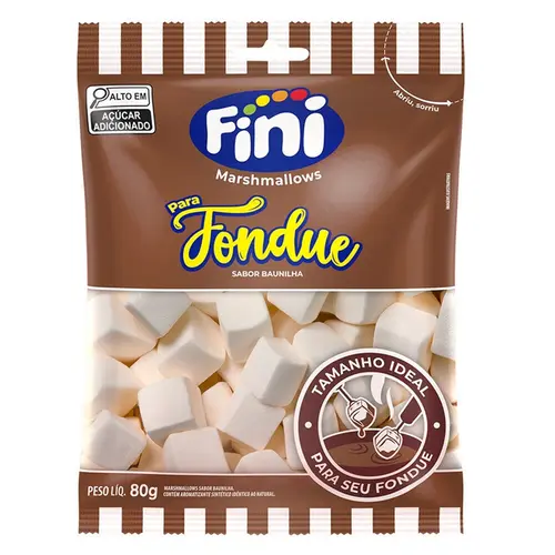 Bala Gel Fini Marshmallows Fondue 80G