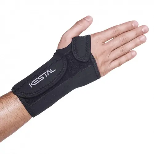 Munhequeira C/Tala E Tiras Bilateral Kestal Gg Ksn031 Preto