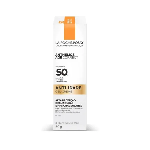 Protetor Solar Anthelios Age Correct Fps50 La Roche Posay Sem Cor 50G