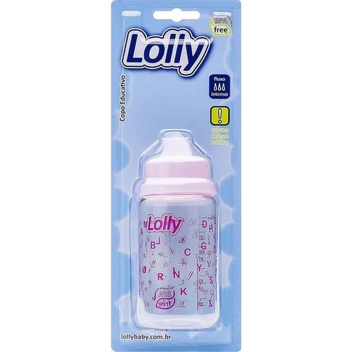 Copo Educativo Lolly 150Ml Rosa