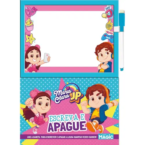 Lousa Magica Maria Clara E Jp Escreva E Apague