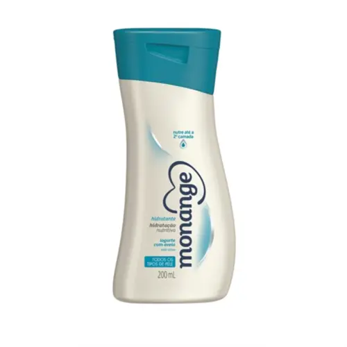 Loção Hidratante Corporal Monange Hidratação Essencial Iogurte Com Aveia 200ml