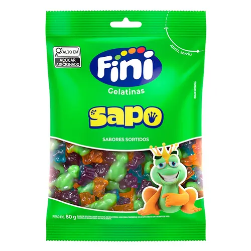 Bala Gel Fini Sapo 80G