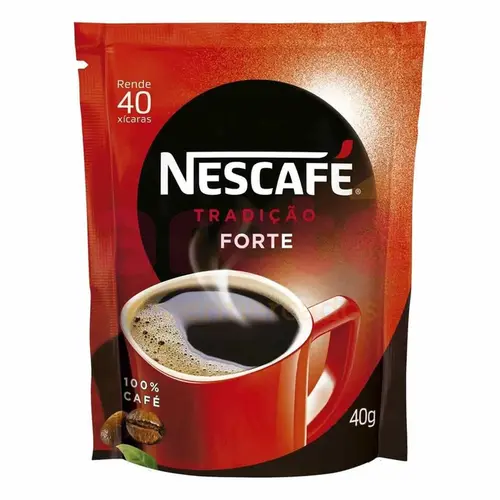Café Nescafe Tradicao Forte Sache 40G