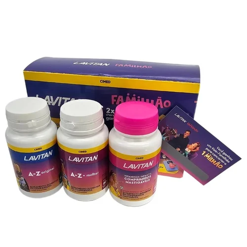Kit Lavitan Familhão Az Ori+Az Mulher+Kids 180Cpr