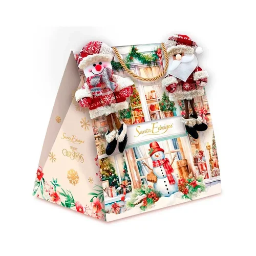 Cesta Natal Santa Edwiges Christmas Dolls 1,11Kg