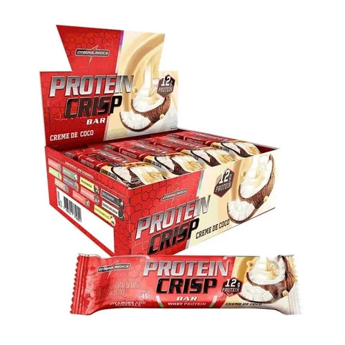 Barra De Proteina Integralmédica Crisp Bar Creme Coco 45G