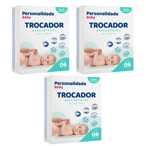 Trocador Personalidade Abs 6Un