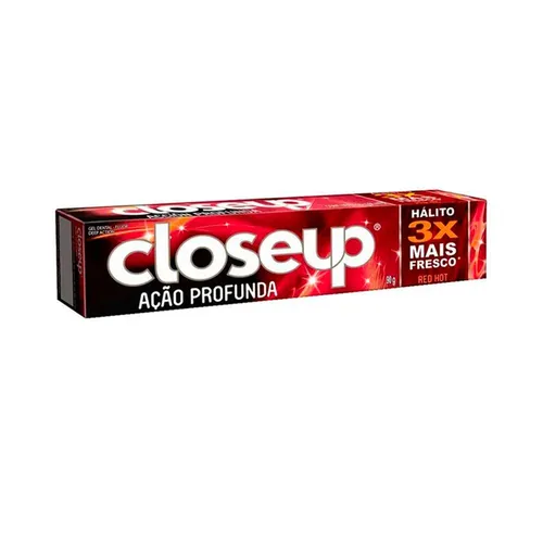 Gel Dental Closeup Red Hot Proteção 360 Fresh 90G