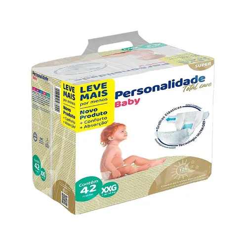 Fralda Personalidade Xxg 42Un