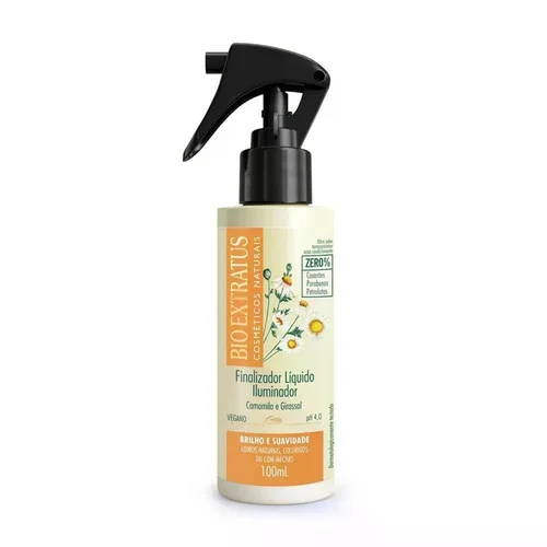 Spray Finalizador Bio Extratus Líquido Iluminador Camomila 100ml