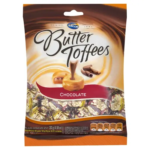 Bala Toffes Chocolate 90G