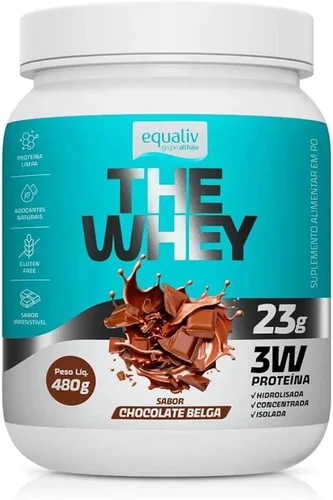 Equaliv The Whey Sabor Chocolate Belga 480G