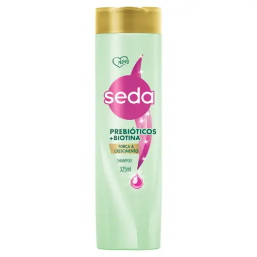 Shampoo Seda Prebióticos + Biotina Força e Crescimento 325ml