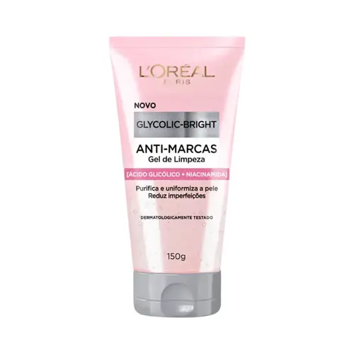 Gel de Limpeza Anti Marcas Loréal Paris Glycolic Bright 150G