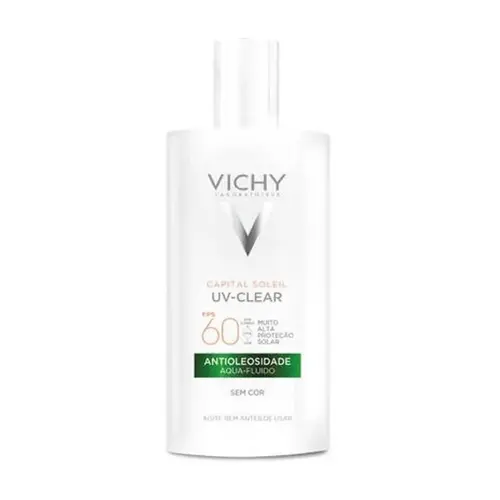Protetor Solar Vichy Capital Soleil Uv Clear Fps60 Sem Cor 40G