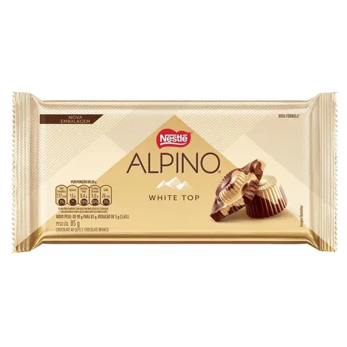 Chocolate Barra Nestle Alpino Nevado 85G