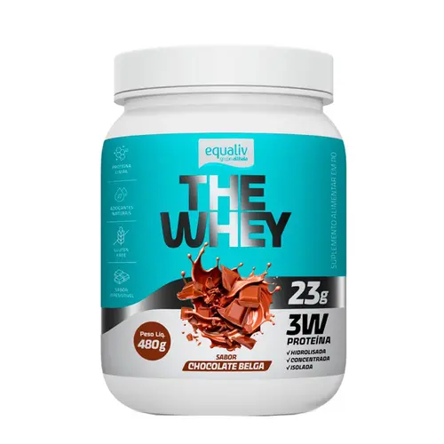 Equaliv The Whey Sabor Baunilha 480G