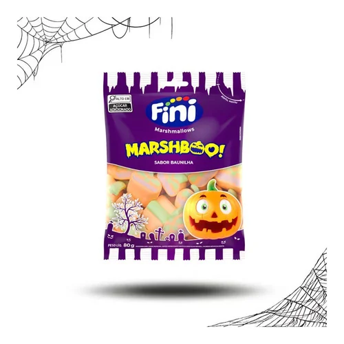 Bala Gel Fini Marsh Boo/Halloween 80G