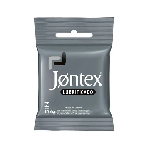 Preservativo Jontex Lubrificado 3 Unidades