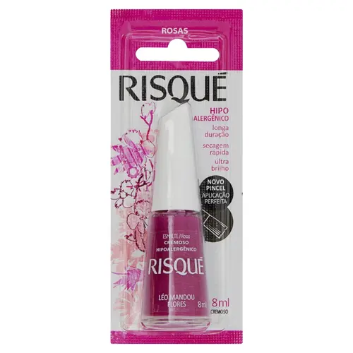 Esmalte Risqué Léo Mandou Flores